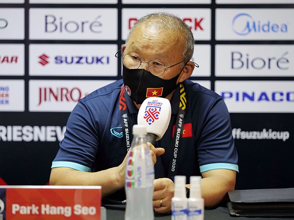 HLV Park Hang-seo nói điều bất ngờ khi tuyển Việt Nam đụng Thái Lan ở bán kết AFF Cup 2020