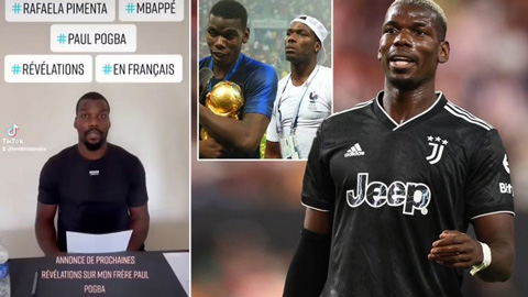 Pogba tố cáo bị anh trai và bạn cũ tống tiền 13 triệu euro