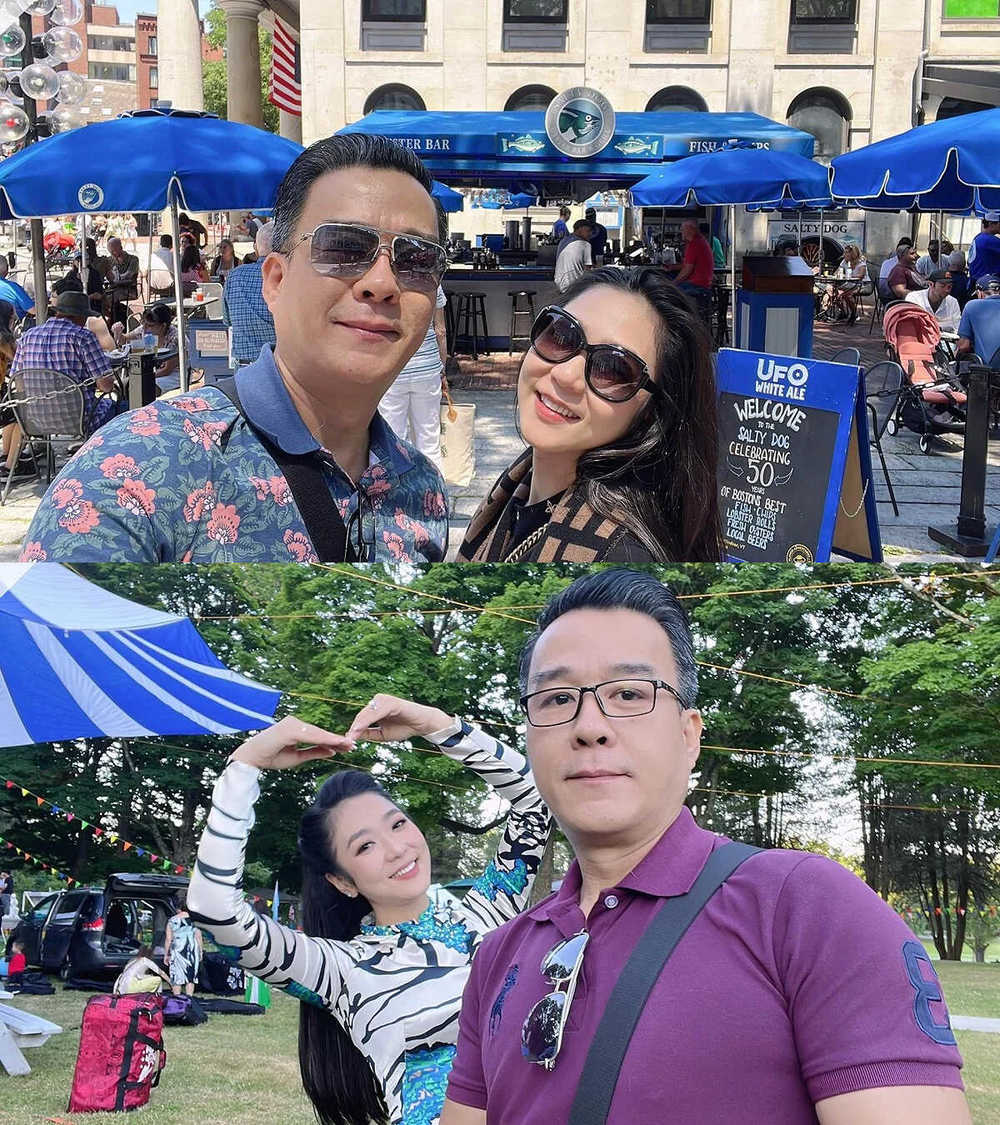  Thắng Ngô và vợ có cuộc sống hạnh phúc ở Mỹ. (Ảnh: FB Thắng Ngô)
