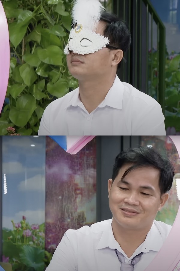  Anh Cao Văn Tuấn - nam chính tham gia chương trình. (Ảnh: Chụp màn hình Hẹn ăn trưa)