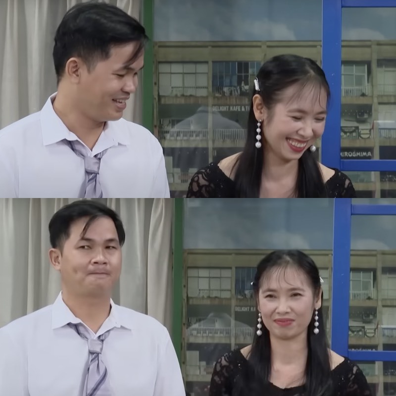 Cặp đôi có những màn tranh luận rất thẳng thắn. (Ảnh: Chụp màn hình Hẹn ăn trưa)