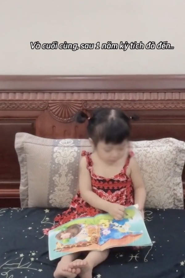  Nhưng nhờ tình yêu thương của gia đình em bé đã vượt qua tất cả. (Ảnh: TikTok H.D)