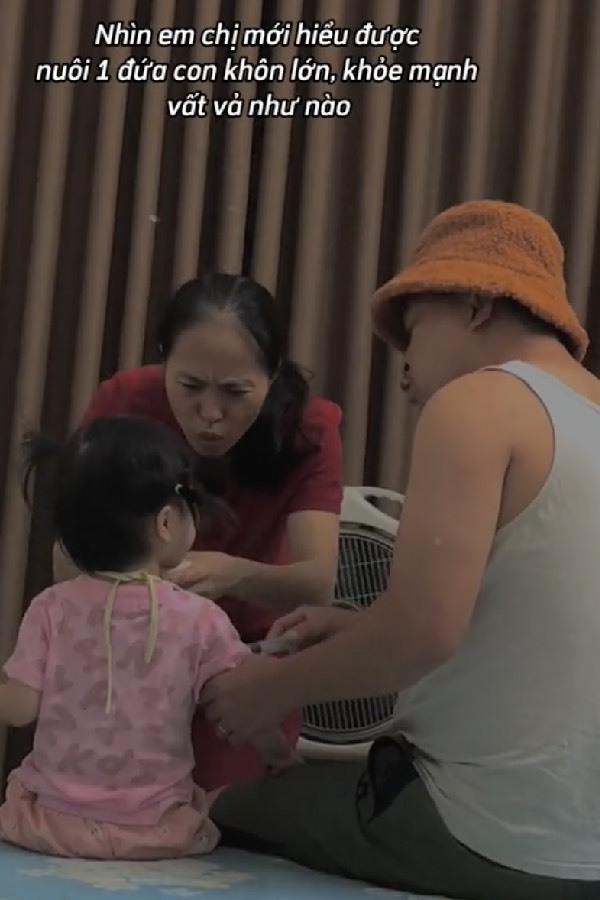  Thiên thần này chính là niềm tự hào của cả gia đình. (Ảnh: TikTok H.D)