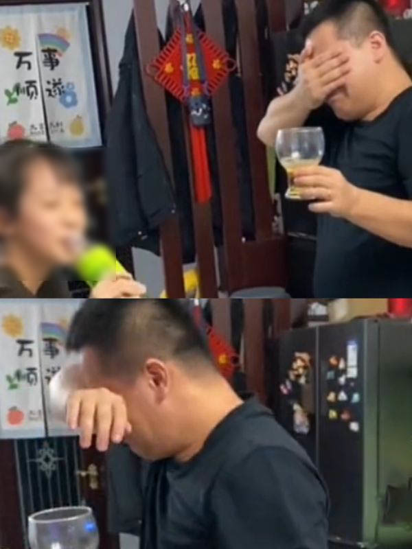  Chứng kiến sự hạnh phúc khi nghe mình gọi là "bố", cô bé ngại quá liền chạy đi nơi khác. (Ảnh: Sohu)