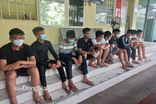 Nhóm đối tượng tham gia vụ ẩu đả bằng bom xăng bị công an bắt giữ