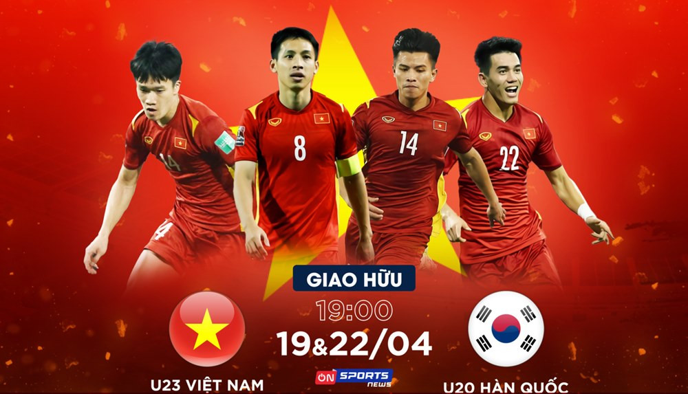 Xem trực tiếp bóng đá U23 Việt Nam vs U20 Hàn Quốc ở đâu?