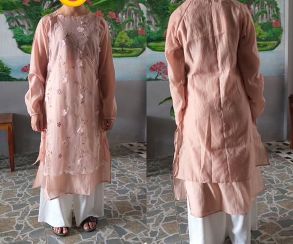 Sắm áo dài chơi tết, cô gái nhận kết đắng mề-2
