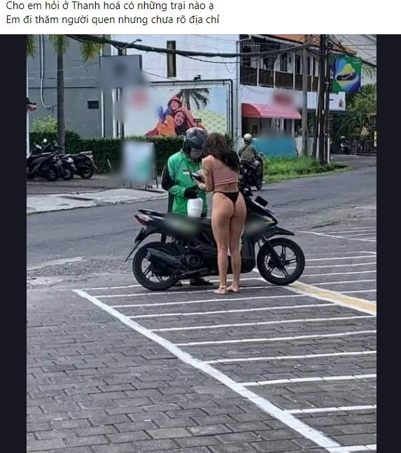 Mặc quần lót ra nhận hàng, cô gái khiến shipper lác mắt-1