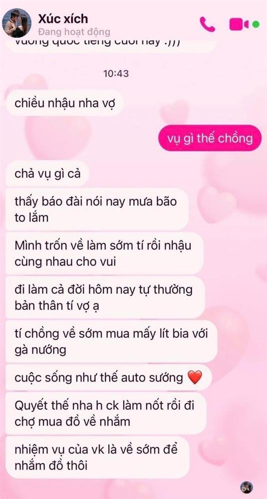 Trời mưa đi làm ướt lướt thướt, vợ ấm lòng khi nhận tin nhắn chồng-2