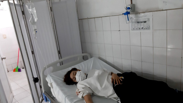 Cô giáo Như Hoa tại phòng cấp cứu