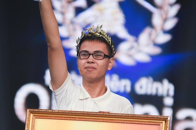 Cựu quán quân Olympia 2019 Trần Thế Trung.