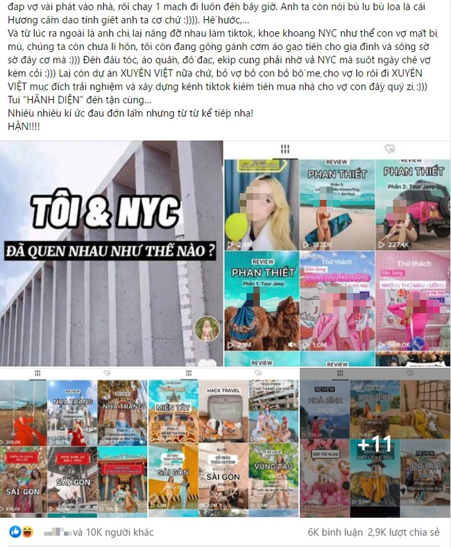 Nguyên văn bài phốt trên trang cá nhân của H.L