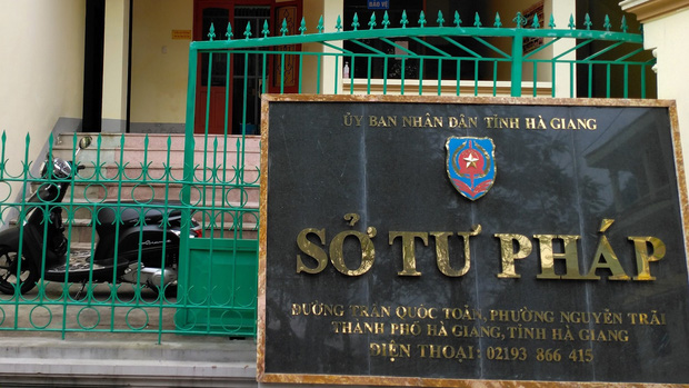 Trụ sở Sở Tư pháp tỉnh Hà Giang