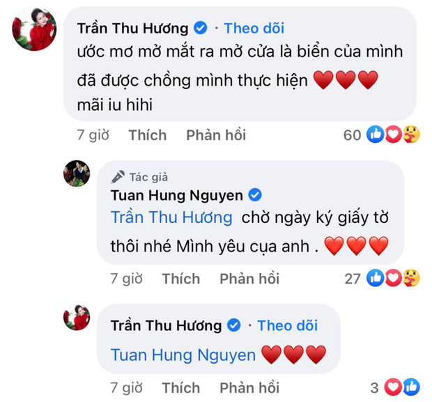 Bà xã Tuấn Hưng phấn khích trước món quà "khủng" mà chồng tặng
