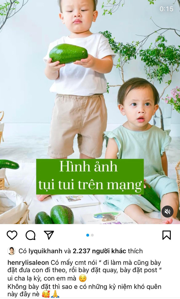 Hà Hồ lên tiếng khi bị bàn tán tiêu cực vì đưa các con nhỏ đi làm cùng