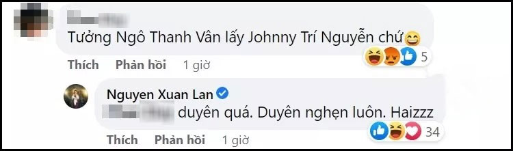 Xuân Lan dằn mặt kẻ réo Johnny Trí Nguyễn vào hôn lễ Ngô Thanh Vân.