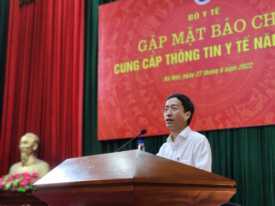 GS.TS Phan Trọng Lân- Cục trưởng Cục Y tế dự phòng, Bộ Y tế. Ảnh: PV