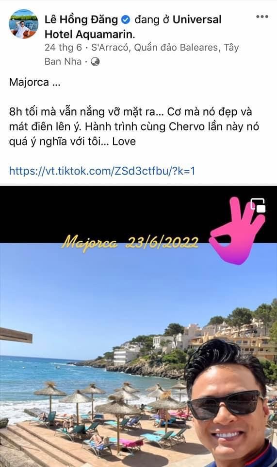 Diễn viên Thương ngày nắng về liên tục khoe ảnh trong chuyến đi của mình khiến dân mạng trầm trồ
