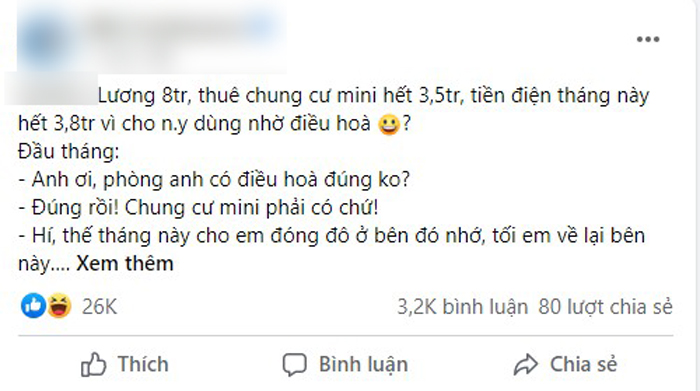  Câu chuyện của chàng trai được đăng tải lên mạng. (Ảnh: Chụp màn hình Fanpage N.)