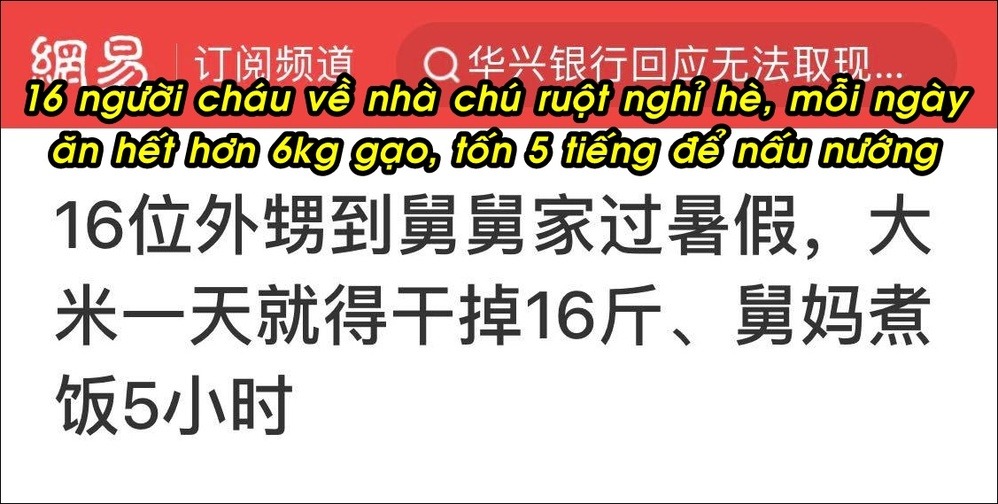  Câu chuyện về người chú ở Trùng Khánh, Trung Quốc đã thu hút sự chú ý của nhiều người. (Ảnh: Chụp màn hình 163)