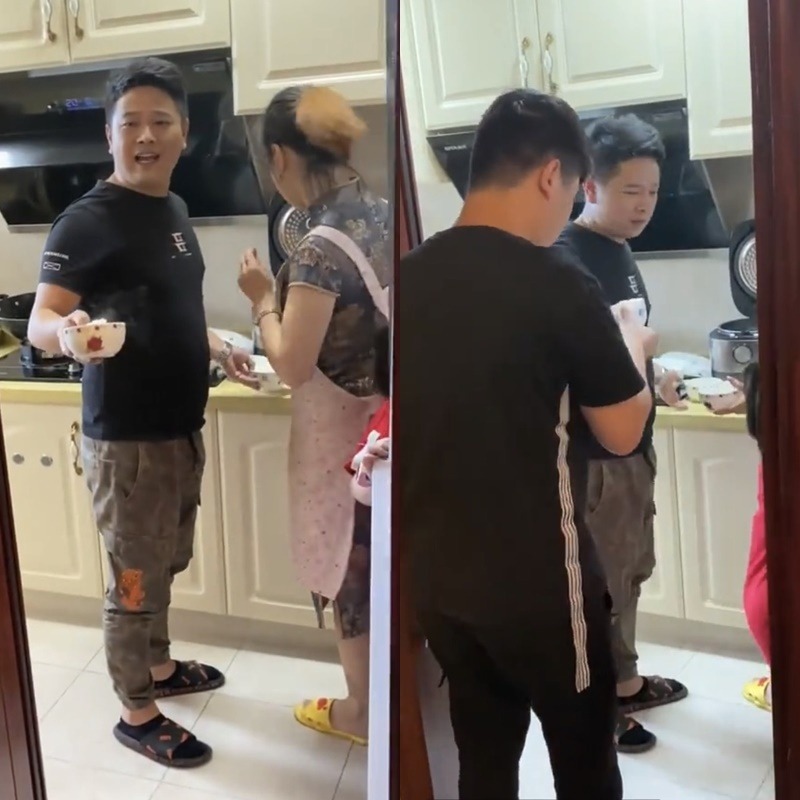  Những cô cậu bé lần lượt xếp hàng lấy cơm mỗi bữa. (Ảnh: 163)