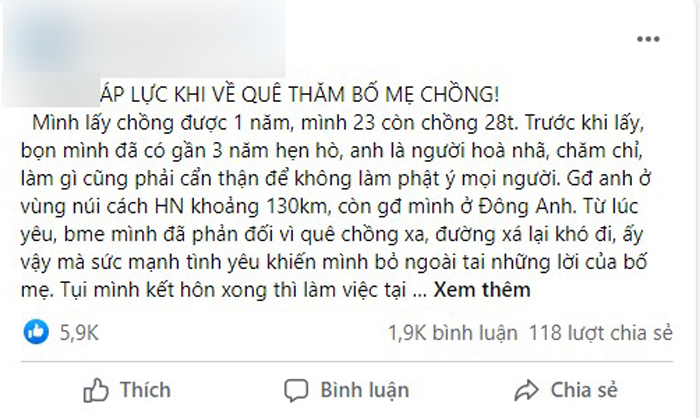 nhà chồng, về thăm nhà chồng, giới trẻ 