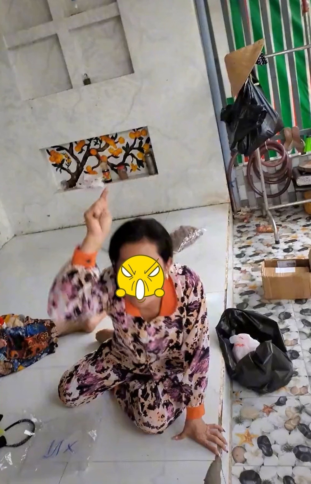  Chị tỏ thái độ khá gay gắt.&nbsp;(Ảnh: Chụp màn hình TikTok C.D.G.H.)
