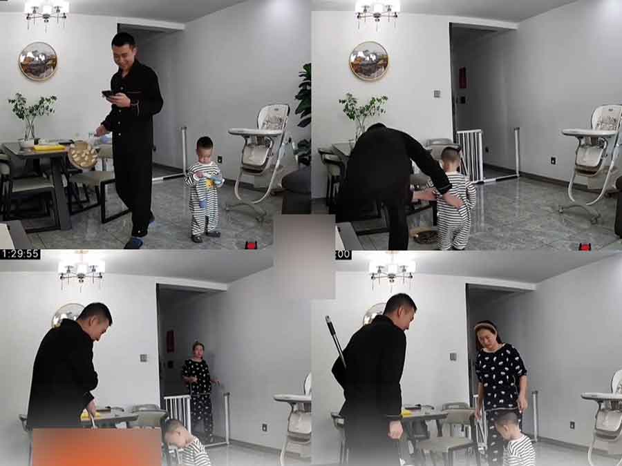 Anh chồng bá đạo đổ lỗi cho con trai nhỏ để thoát tội-1