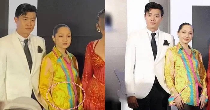 Ca sĩ Bảo Anh xuất hiện tại một sự kiện hồi tháng 8/2022 làm "dậy sóng" nghi vấn nữ ca sĩ có bầu.