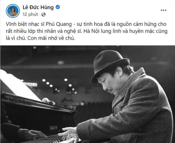nhạc sĩ Phú Quang, nhạc sĩ Phú Quang qua đời, sao Việt