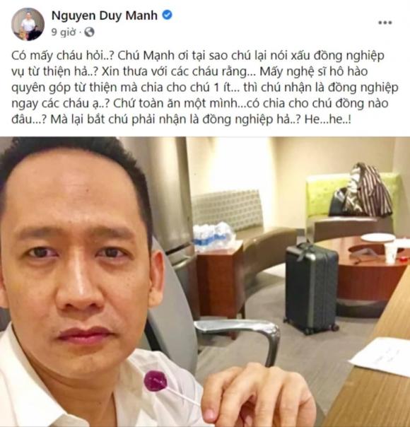 Ca sĩ Duy Mạnh, nhạc sĩ Duy Mạnh, sao Việt
