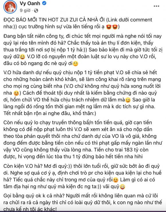 ca sĩ Vy Oanh, sao Việt