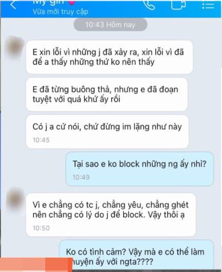 quá khứ của bạn gái, tình một đêm, chơi some, chuyện tình yêu