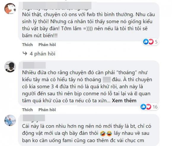 quá khứ của bạn gái, tình một đêm, chơi some, chuyện tình yêu