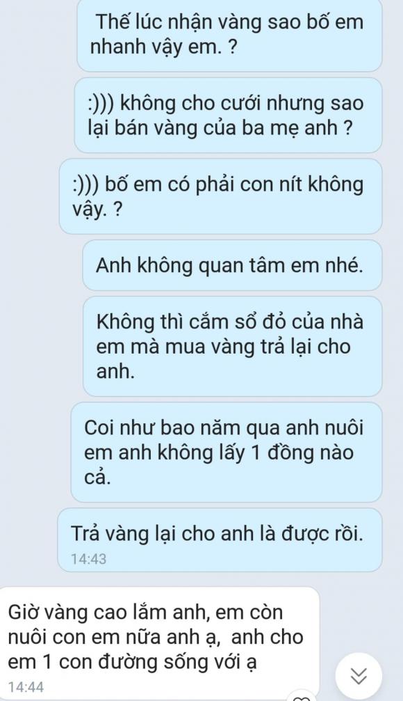 cưới xin, chuyện xin cưới, chia tay đòi quà