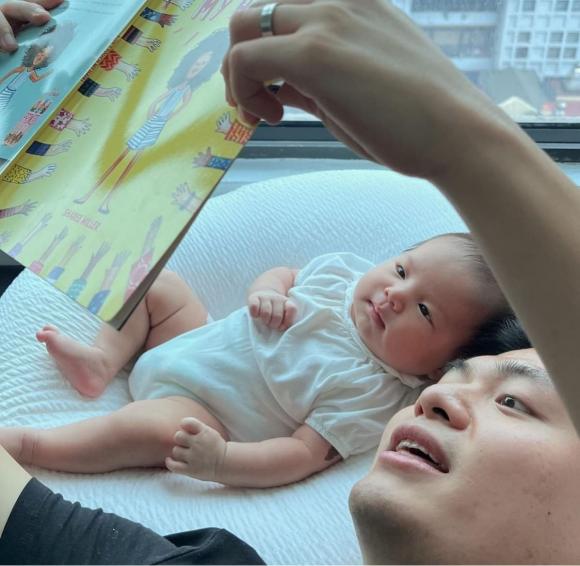 salim, con gái salim, salim sinh con, sao việt 