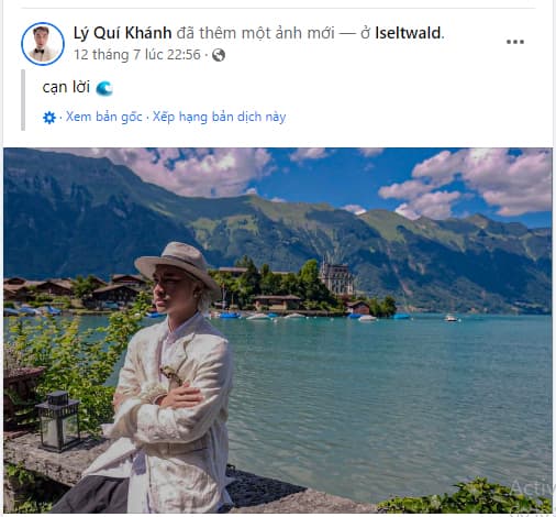 Loạt bằng chứng cho thấy Quang Vinh - Lý Quí Khánh lại đang đi du lịch cùng nhau? 1 Quang vinh,lý quí khánh,sao việt