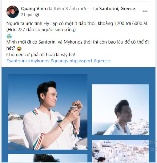 Loạt bằng chứng cho thấy Quang Vinh - Lý Quí Khánh lại đang đi du lịch cùng nhau? 5 Quang vinh,lý quí khánh,sao việt