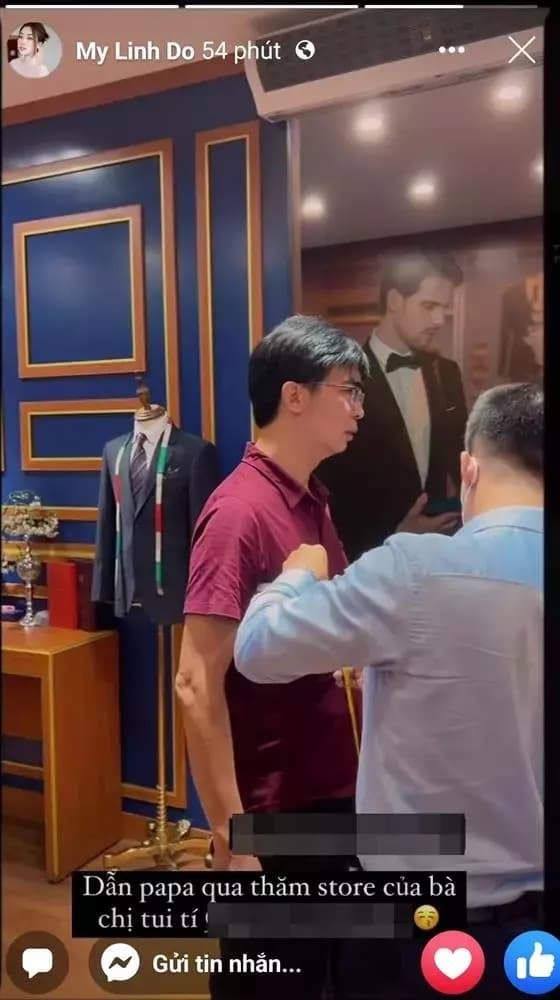 Đỗ Mỹ Linh khoe khoảnh khắc dẫn bố ruột đi may vest, dân tình đồng loạt cho rằng nàng Hậu đang rục rịch chuẩn bị cho đám cưới với con trai bầu Hiển