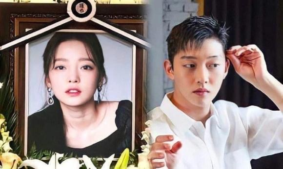 Nữ ca sĩ quá cố Goo Hara và bạn trai cũ Choi Jong Bum.