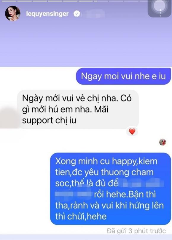 Lệ Quyên còn nhấn mạnh khi nào cô cao hứng lên thì chửi còn bận thì bỏ qua