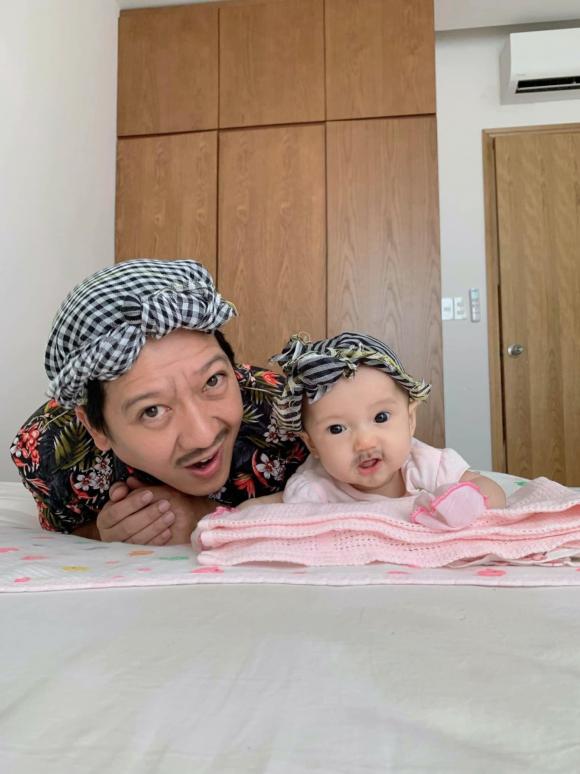 Trường Giang hôn Nhã Phương, Trường Giang, con gái Trường Giang