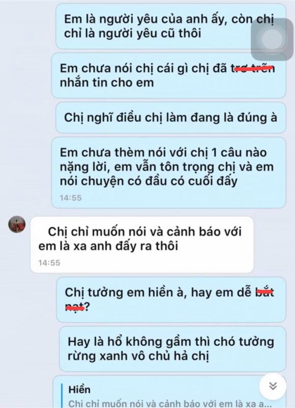 người yêu cũ của bạn trai, người yêu cũ, giành người yêu