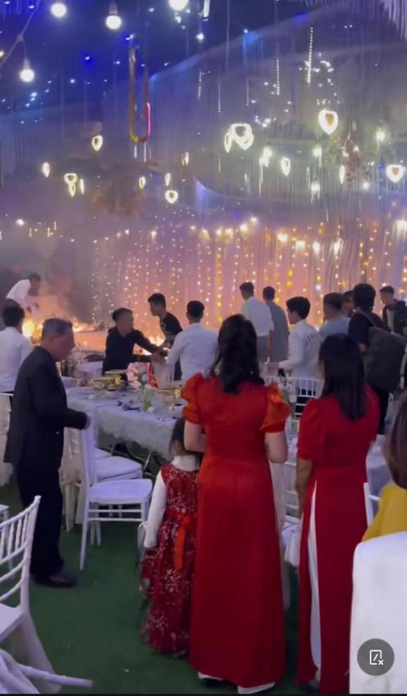 đám cưới, cháy đám cưới, cháy sân khấu đám cưới