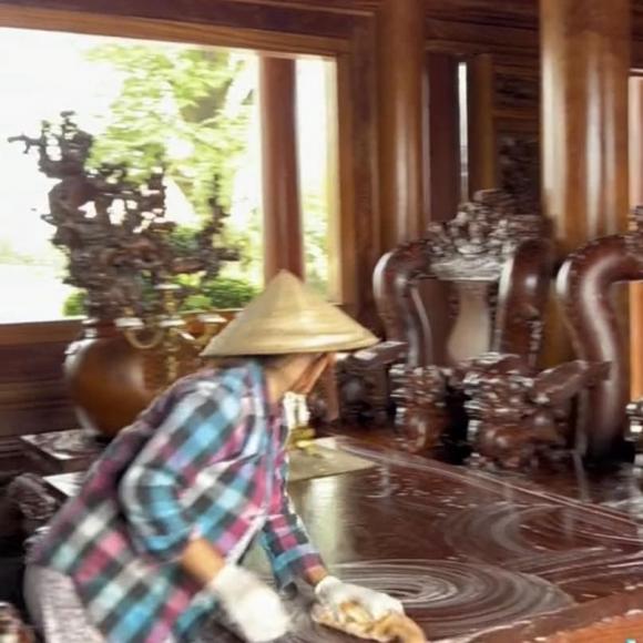 lau dọn đồ gỗ 0 lau dọn nhà cửa, rau chùi bàn ghế gỗ, bàn ghế gỗ