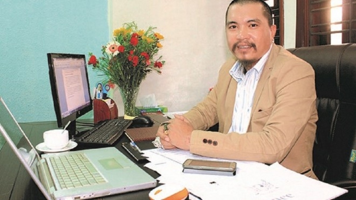 Bị can Nguyễn Hữu Tiến.