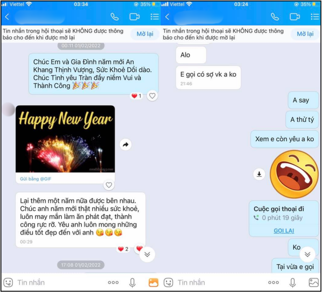 Chồng ngoại tình hơn 1 năm, Chính thất chính thức nhắn tin 