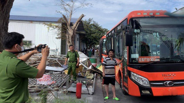 Đối tượng đốt cháy xe buýt phương trang ở Đồng tháp từng đốt 14 xe