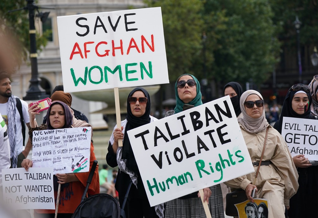 Many women face persecution from the Taliban due to the fact the extremist group believes that women should be subservient to men and not be allowed any rights.