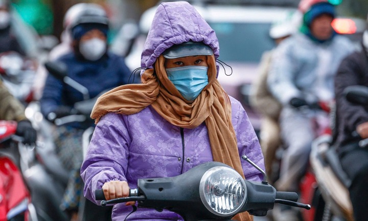 Đón không khí lạnh, từ đêm nay (12/12), miền Bắc mưa lớn